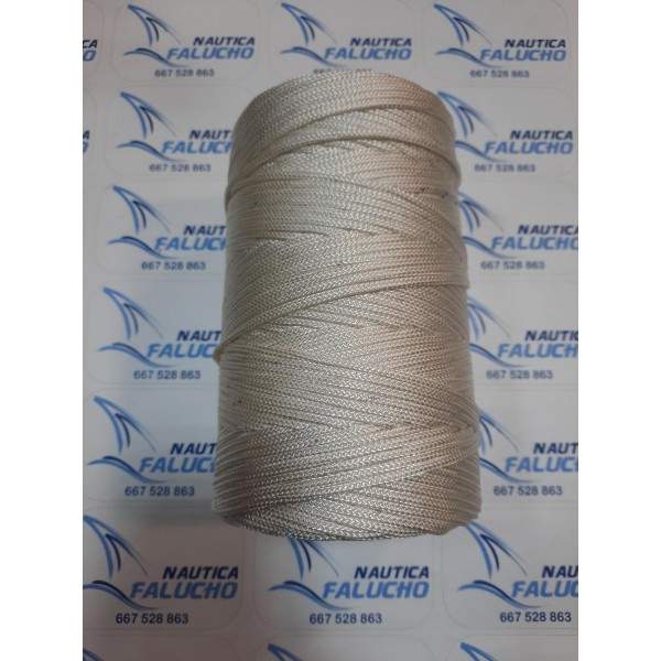 Naylon trenzado 4840/3 - 3 mm. Blanco