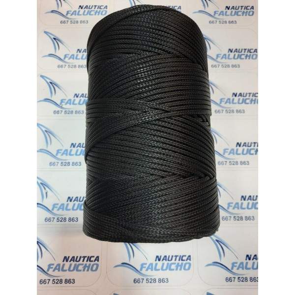 Naylon trenzado 4840/3 - 3 mm. Negro