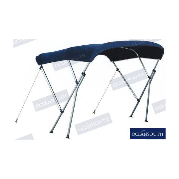 Toldo Bimini C/Soporte 3 Arcos Azul