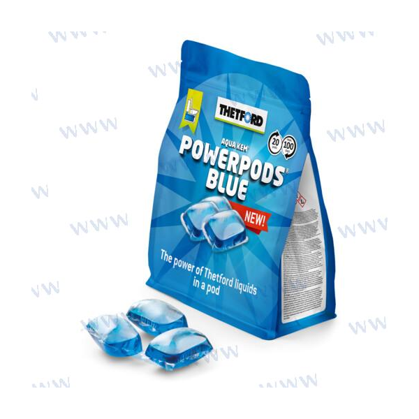 POWERPODS BLUE 20 CAPS.