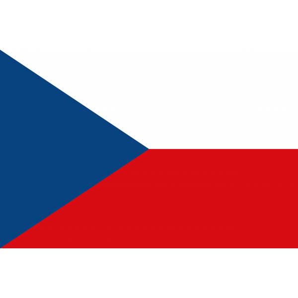 Bandera Republica Checa 70x100