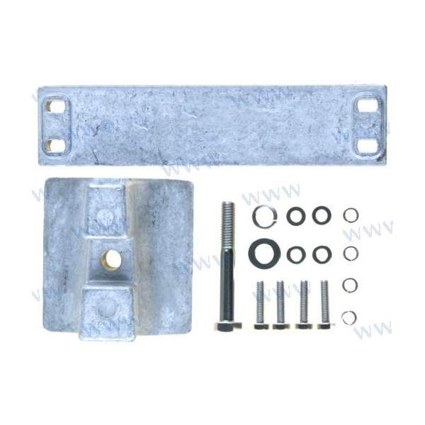 kit Anodos Aluminio Yamaha F300 - F350 sin Placa