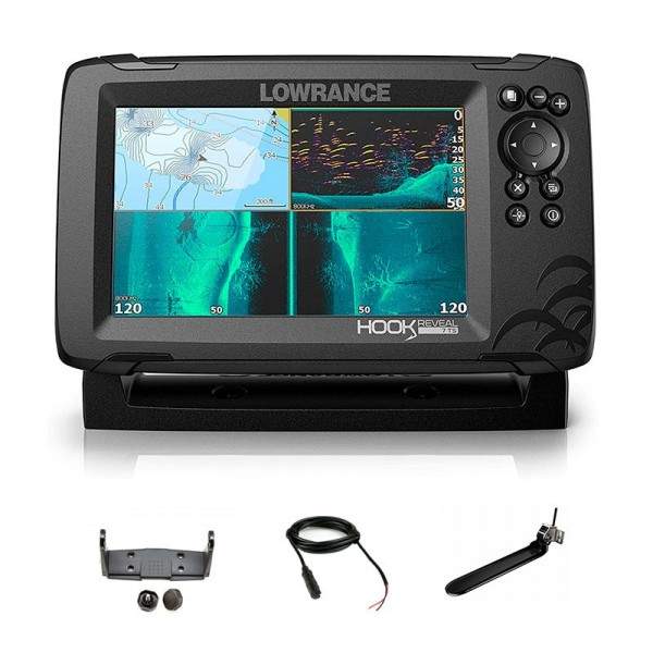 Sonda GPS Lowrance Hook Reveal 7 TripleShot