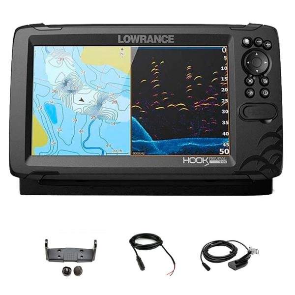 Lowrance Hook Reveal 9 HDI 83/200 CHIRP DownScan