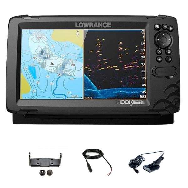 Lowrance Hook Reveal 9 HDI 50/200 CHIRP DownScan