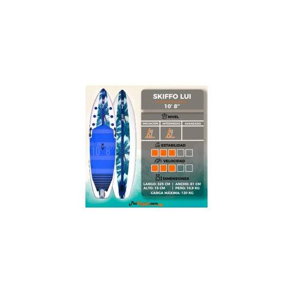 Tabla Paddle Surf Hinchable Skiffo Lui 10'8 2022