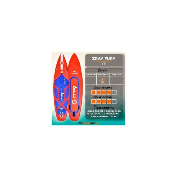 Table SUP Zray Fury F2 11' 2021