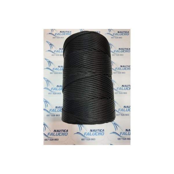 Naylon Trenzado 48406 - 6 mm negro