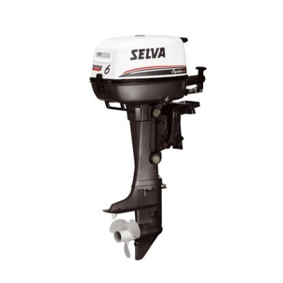 Motor fueraborda - BLACK BASS 8 - Selva Outboard Motors - gasolina / para  embarcación de recreo / encendido manual