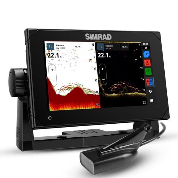 Simrad NSX 3007 con Transductor HDI 83/200 kHz 455/800 kHz.