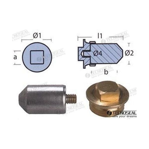 Anodo Interior Refrigeracion Volvo 823661T