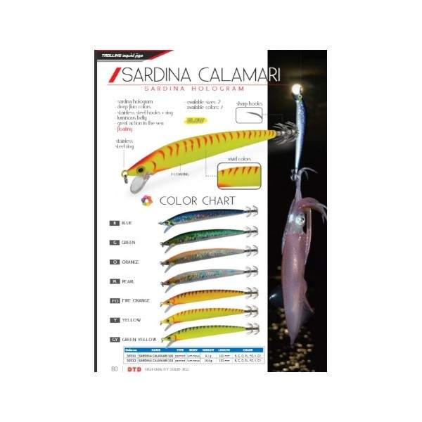 DTD Sardina Calamari 130 mm
