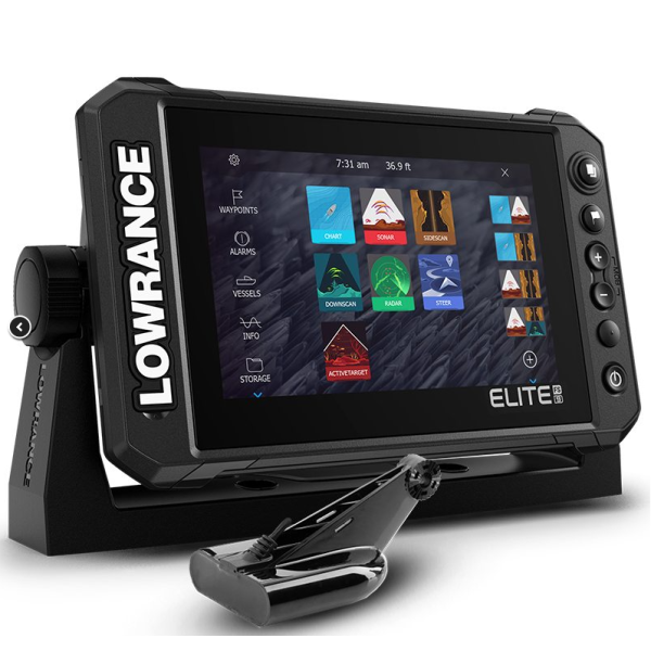 Lowrance Elite FS 9 Black con Transductor 50/200 600w. CHIRP