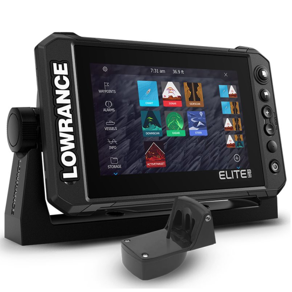 Lowrance Elite FS 9 Black con Transductor CHIRP TM150M