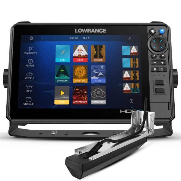 Lowrance HDS Pro 10 con Transductor Active Imaging™ HD 3 en 1