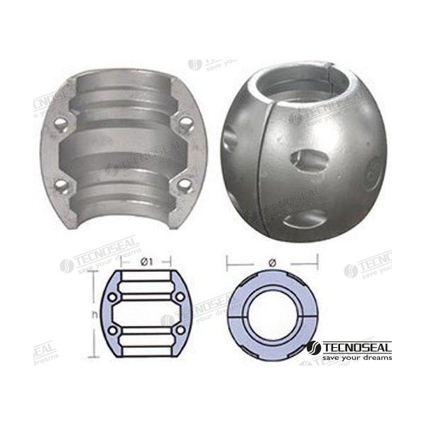 Anodo Collarin Zinc Eje 38mm